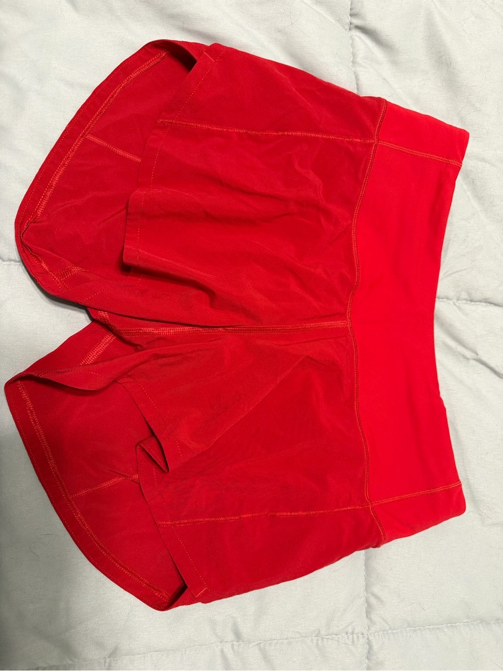 lululemon athletica Red Women's Athletic Shorts
